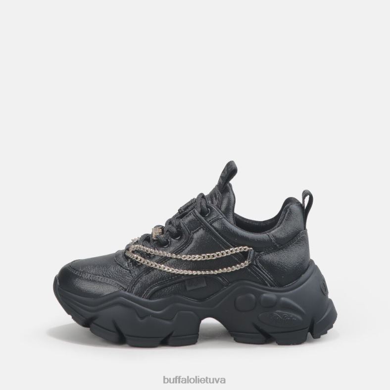 binarinis grandinės treniruoklis žemas veganas Buffalo juoda su auksine grandine4D4XB347 |sportbačiai