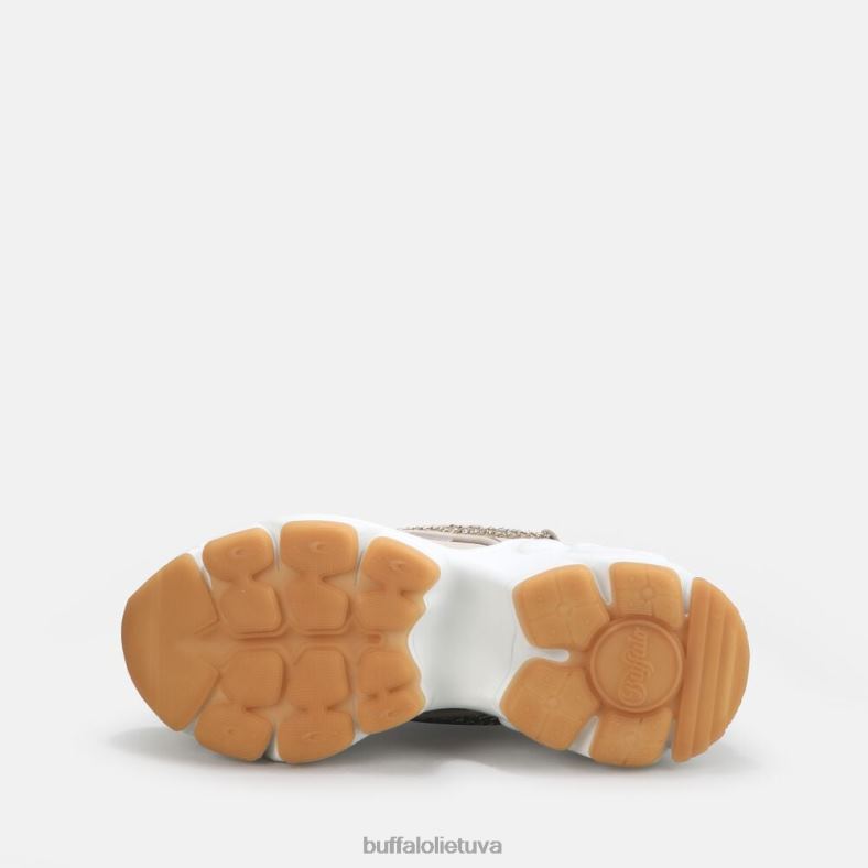 binarinis grandinės treniruoklis žemas veganas Buffalo smėlio spalvos su auksine grandinėle4D4XB348 |sportbačiai