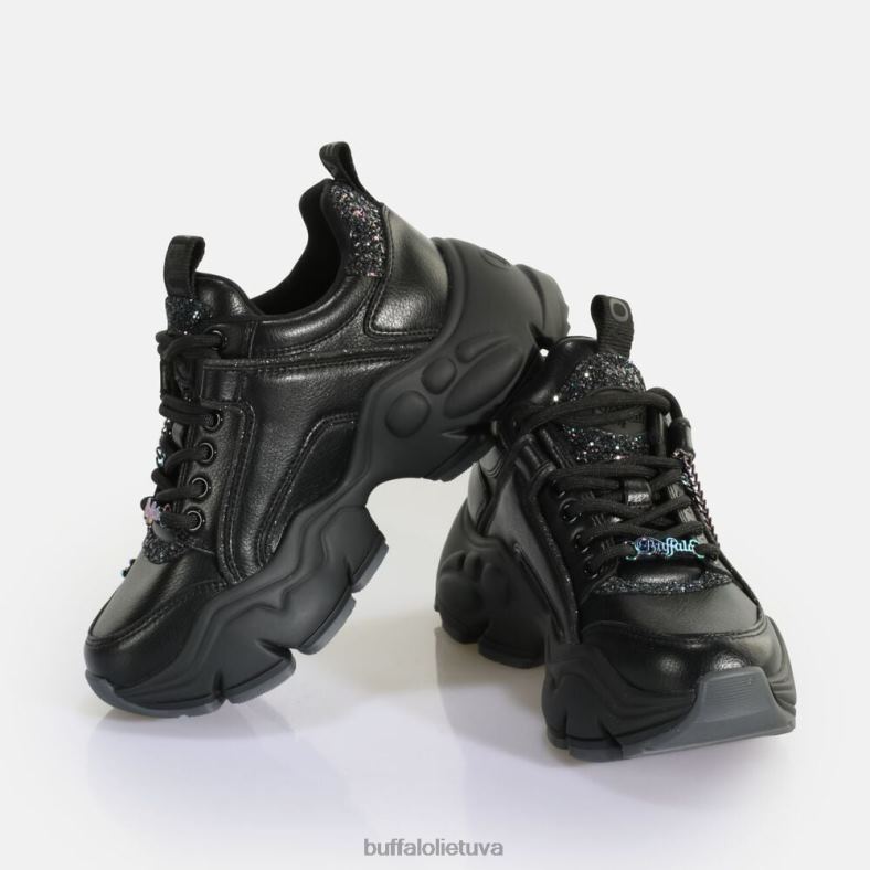 binary glam sneaker sneaker low vegan Buffalo juodas4D4XB421 |sportbačiai
