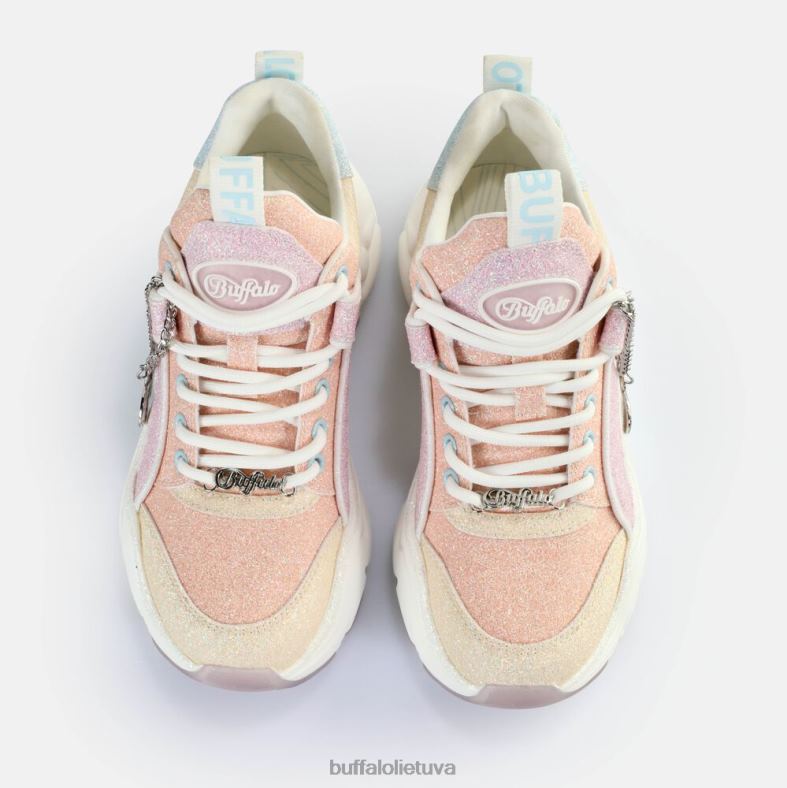 binary glam sportbačiai žemi vegan Buffalo persikų multi4D4XB324 |sportbačiai