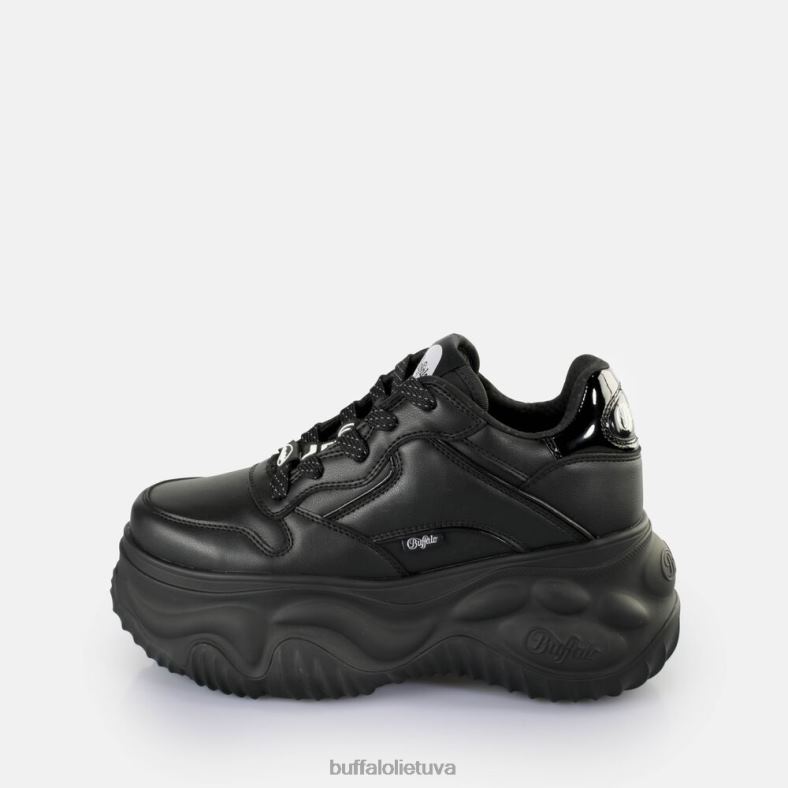blader one sportbačiai žemi veganiški Buffalo juodas4D4XB600 |sportbačiai