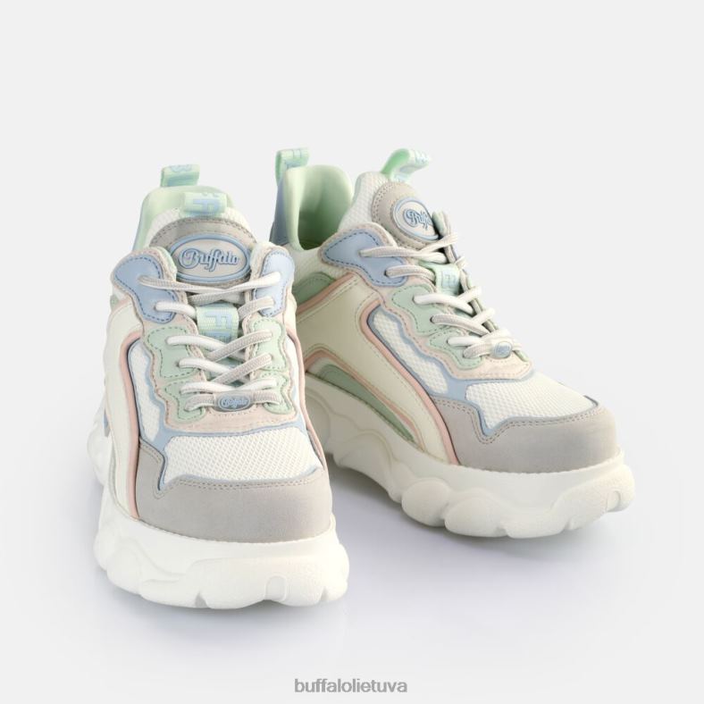 cld chai sportbačiai žemi veganiški Buffalo pilka pastelinė daugiaspalvė4D4XB68 |sportbačiai