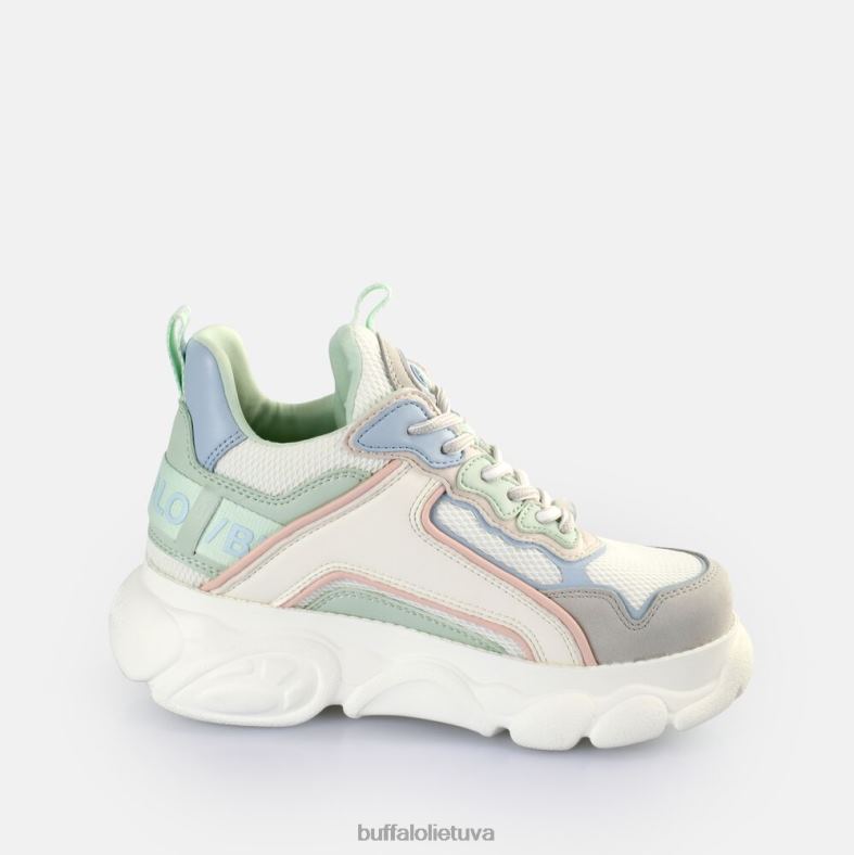 cld chai sportbačiai žemi veganiški Buffalo pilka pastelinė daugiaspalvė4D4XB68 |sportbačiai