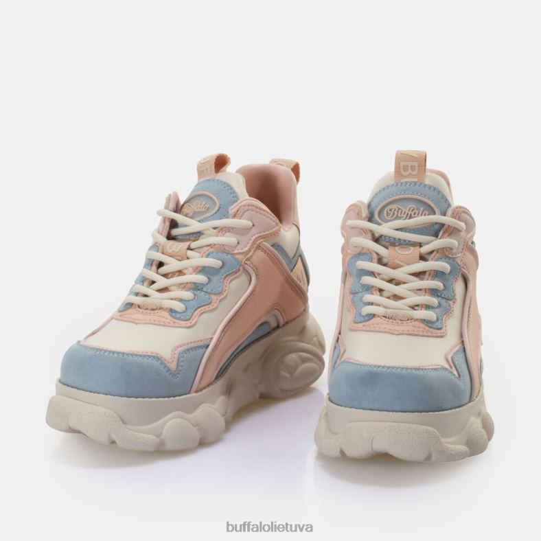 cld chai sportbačiai žemi veganiški Buffalo šviesiai mėlyna/rožinė4D4XB763 |sportbačiai