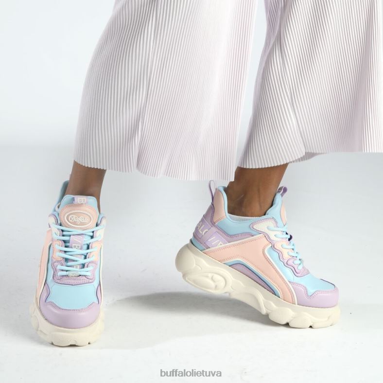 cld chai sportbačiai žemi veganiški Buffalo violetinė/šviesiai mėlyna4D4XB66 |sportbačiai