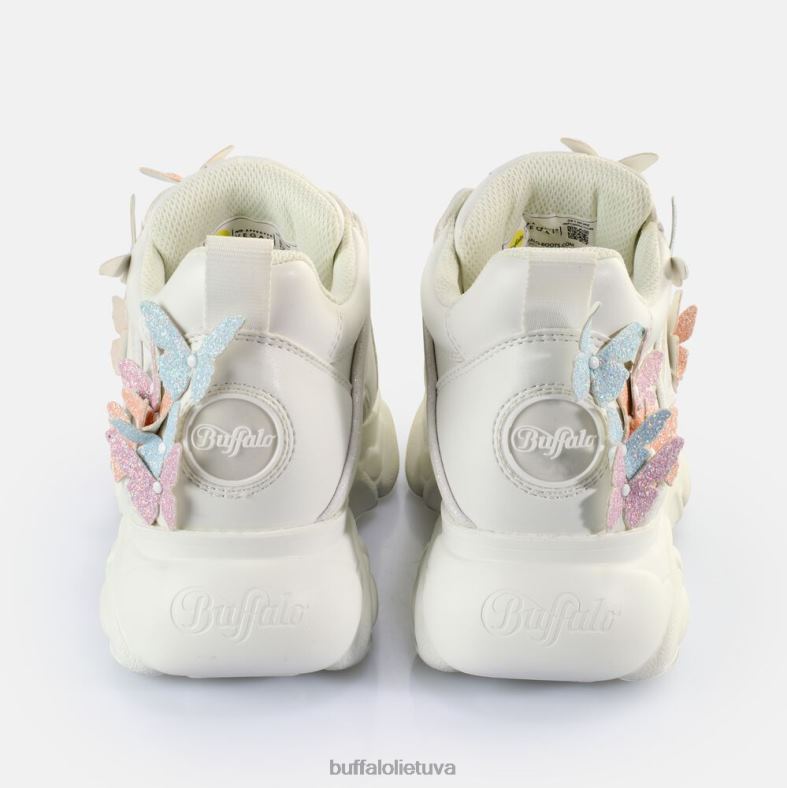 cld corin butterflies sportbačiai žemi veganiški Buffalo baltas multi4D4XB142 |sportbačiai