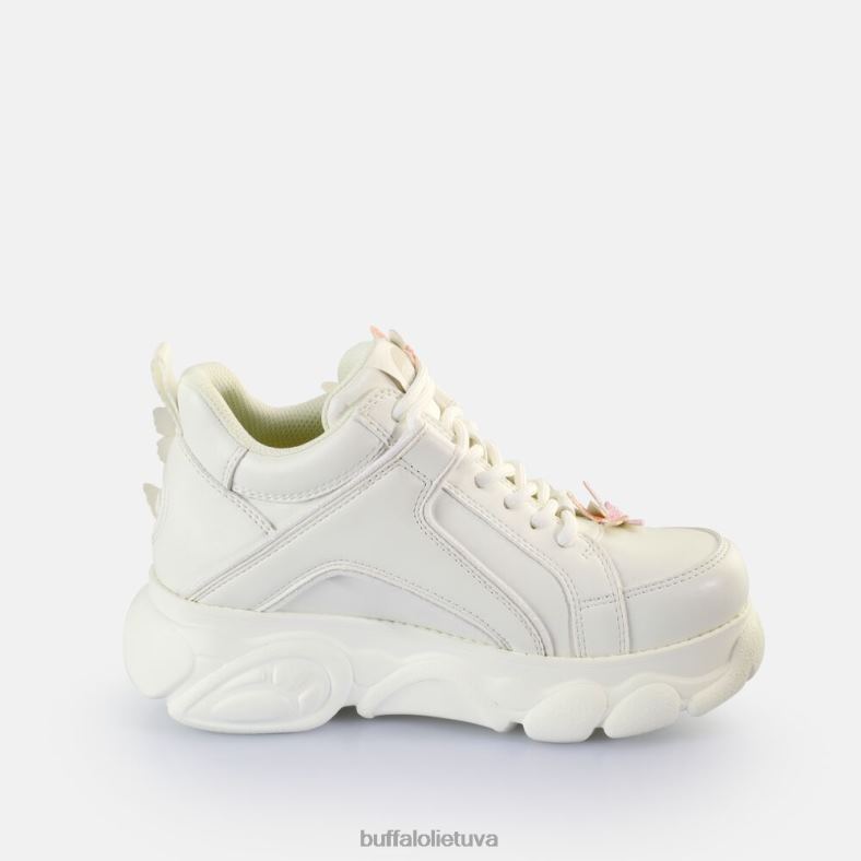 cld corin butterflies sportbačiai žemi veganiški Buffalo baltas multi4D4XB142 |sportbačiai