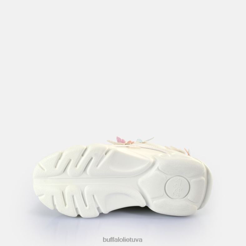 cld corin butterflies sportbačiai žemi veganiški Buffalo baltas multi4D4XB142 |sportbačiai