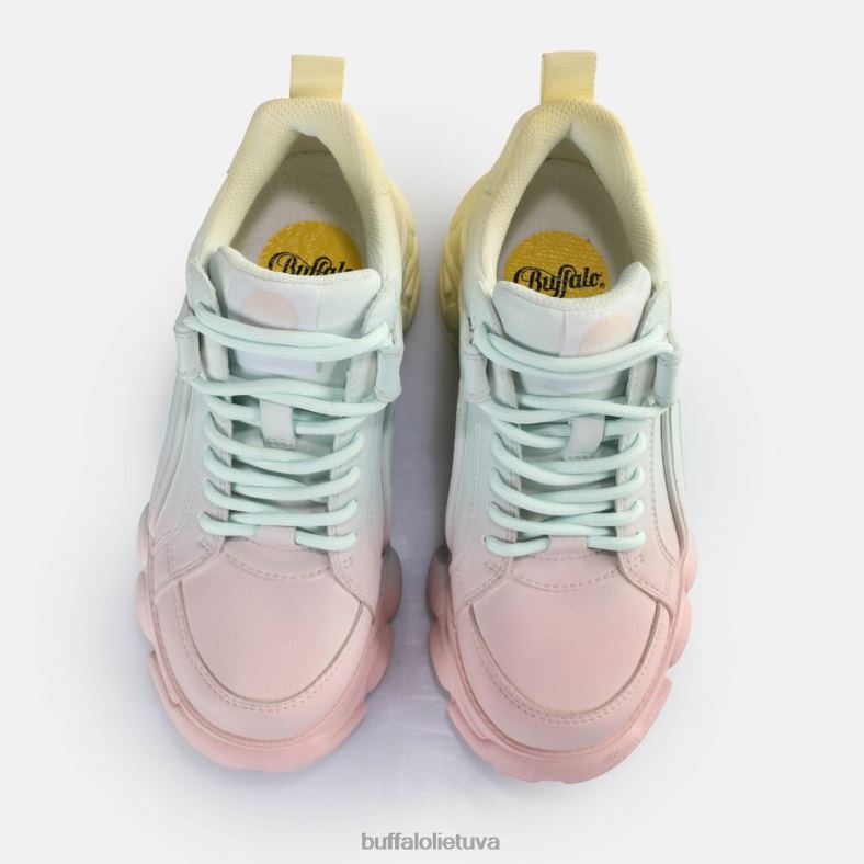 cld corin gradiento sportbačiai žemi veganiški Buffalo pastelinis mišinys4D4XB138 |sportbačiai