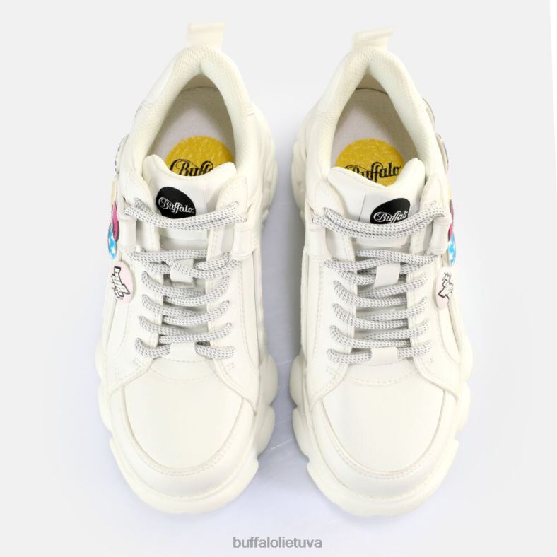 cld corin sagos sportbačiai žemi veganiški Buffalo baltas4D4XB143 |sportbačiai