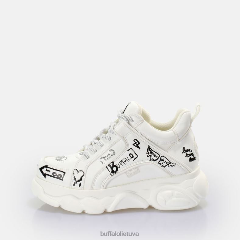cld corin sportbačiai žemi veganiški Buffalo grafiti papuoštas logotipas4D4XB756 |sportbačiai