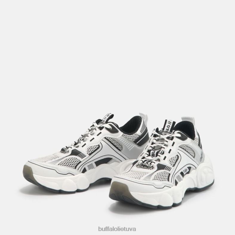 cld run jog sportbačiai žemi veganiški Buffalo juoda balta4D4XB235 |sportbačiai