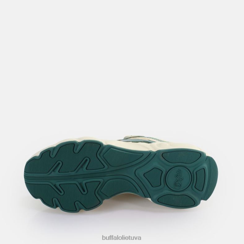 cld run jog sportbačiai žemi veganiški Buffalo kreminė/žalia4D4XB912 |sportbačiai