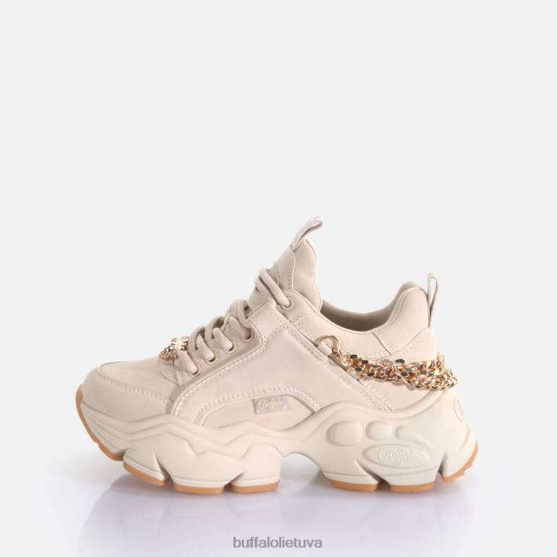 dvejetainės grandinės 3.0 treniruokliai, žemi veganiški Buffalo grietinėlė/auksas4D4XB419 |sportbačiai