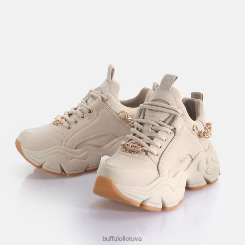 dvejetainės grandinės 3.0 treniruokliai, žemi veganiški Buffalo grietinėlė/auksas4D4XB419 |sportbačiai