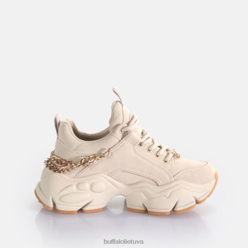 dvejetainės grandinės 3.0 treniruokliai, žemi veganiški Buffalo grietinėlė/auksas4D4XB419 |sportbačiai