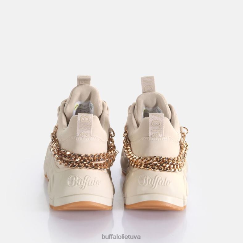 dvejetainės grandinės 3.0 treniruokliai, žemi veganiški Buffalo grietinėlė/auksas4D4XB419 |sportbačiai
