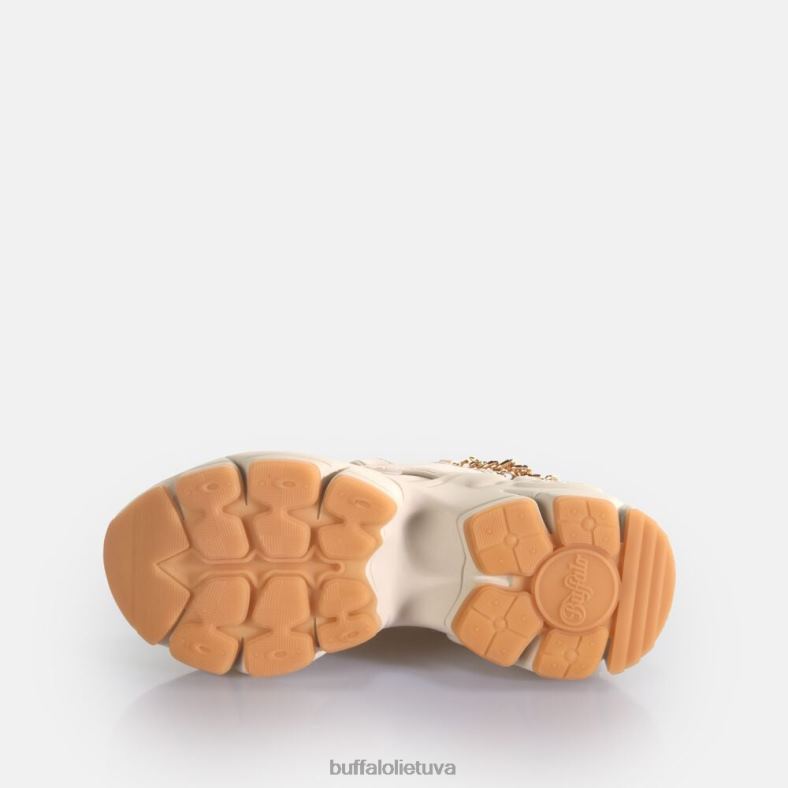 dvejetainės grandinės 3.0 treniruokliai, žemi veganiški Buffalo grietinėlė/auksas4D4XB419 |sportbačiai