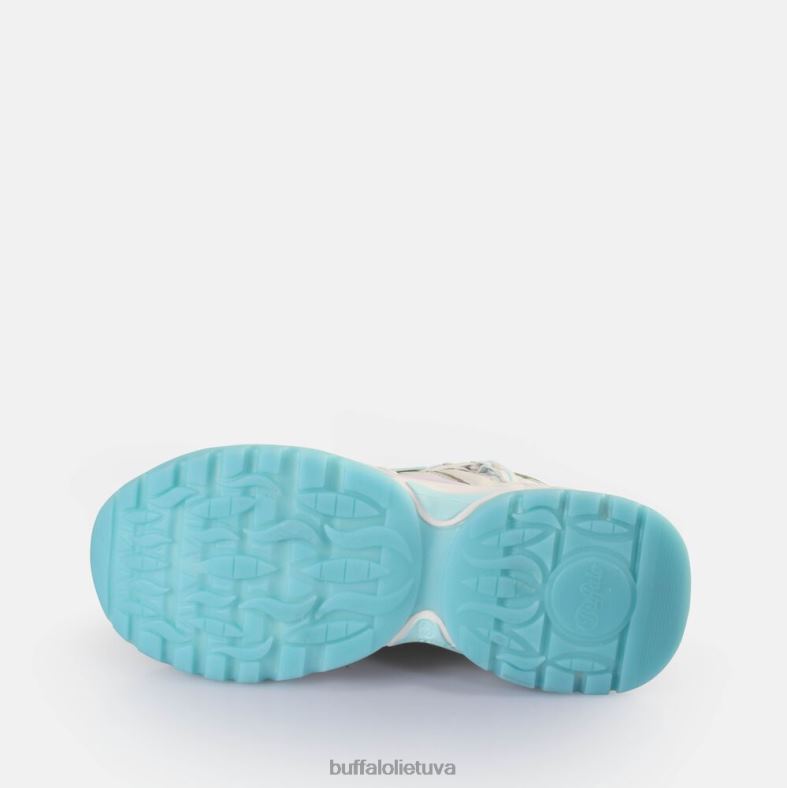 žemi veganiški tripletai tuščiaviduriai sportbačiai Buffalo pastelinė daugiaspalvė4D4XB127 |sportbačiai