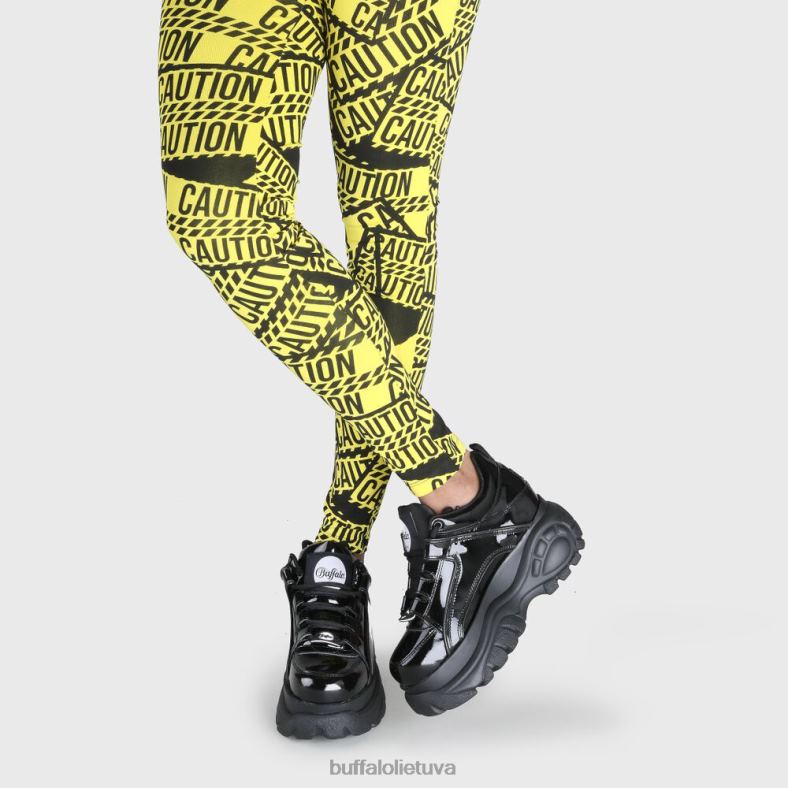 klasikinė lakuota oda Buffalo juodas4D4XB848 |sportbačiai