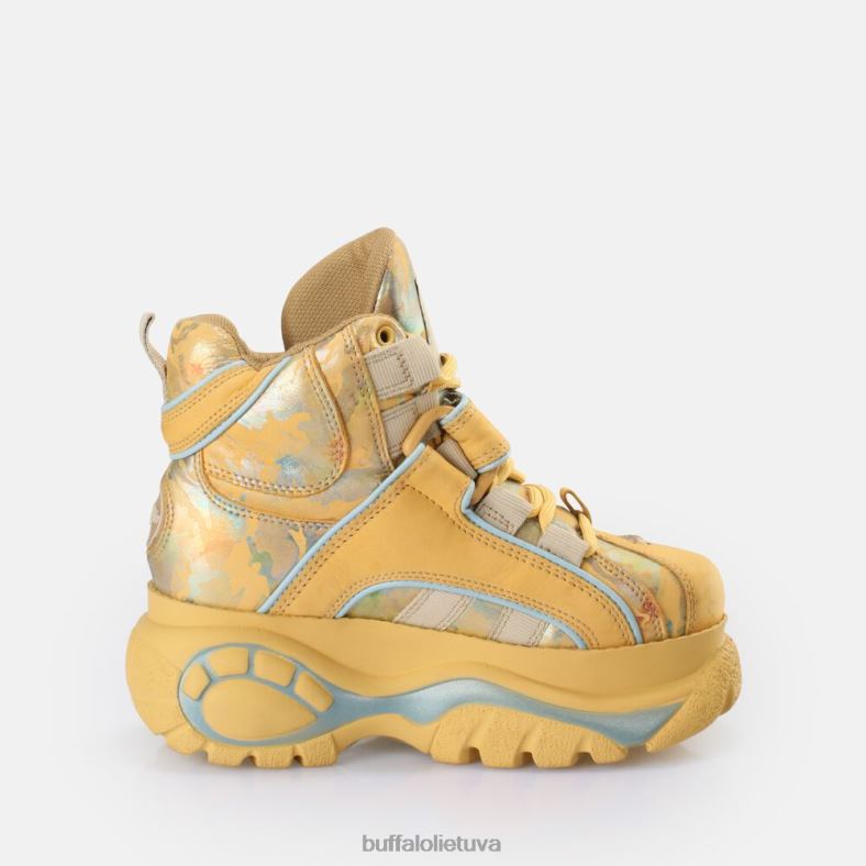 klasikiniai aukšti sportbačiai Buffalo Camo garstyčios4D4XB504 |sportbačiai