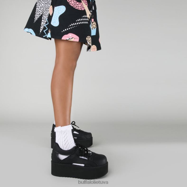 klasikiniai bokšto išpjovos Buffalo juodas4D4XB895 |sportbačiai