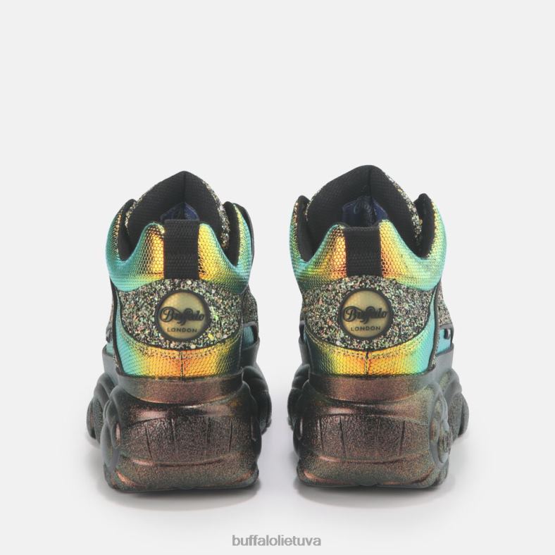 klasikiniai žemi odiniai sportbačiai Buffalo auksas4D4XB888 |sportbačiai