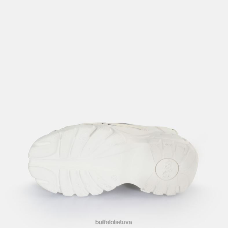 klasikiniai žemi odiniai sportbačiai Buffalo baltas4D4XB315 |sportbačiai