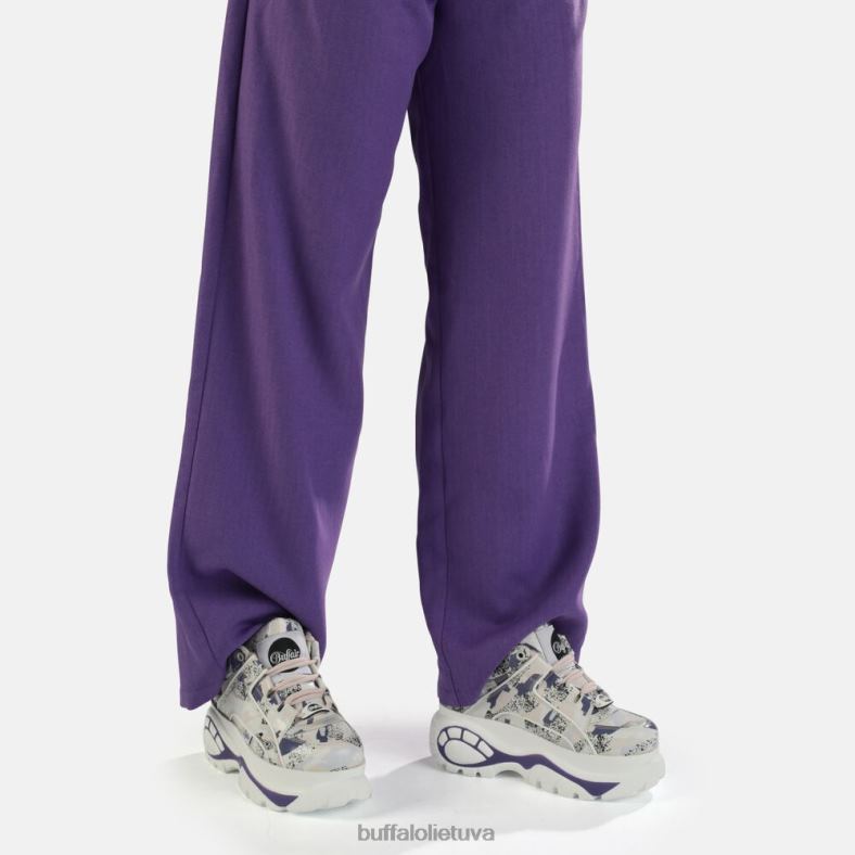 klasikiniai žemi odiniai sportbačiai Buffalo rožinė/violetinė4D4XB777 |sportbačiai