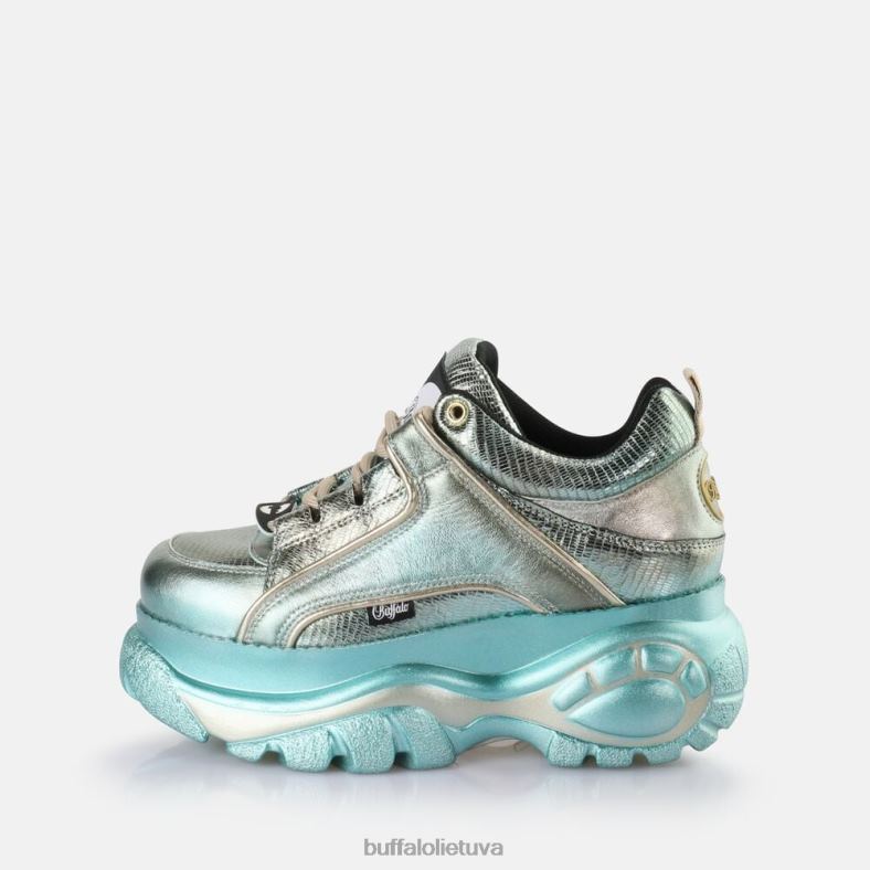 klasikiniai žemi sportbačiai Buffalo žalias driežas4D4XB840 |sportbačiai