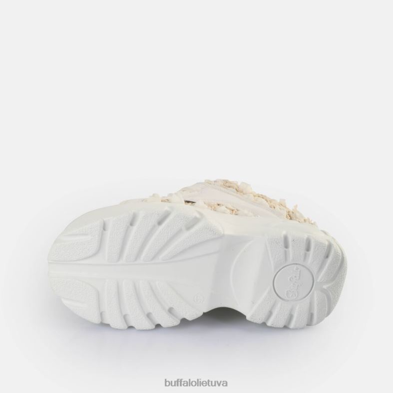 klasikiniai žemi sportbačiai Buffalo baltas žydėjimas4D4XB136 |sportbačiai
