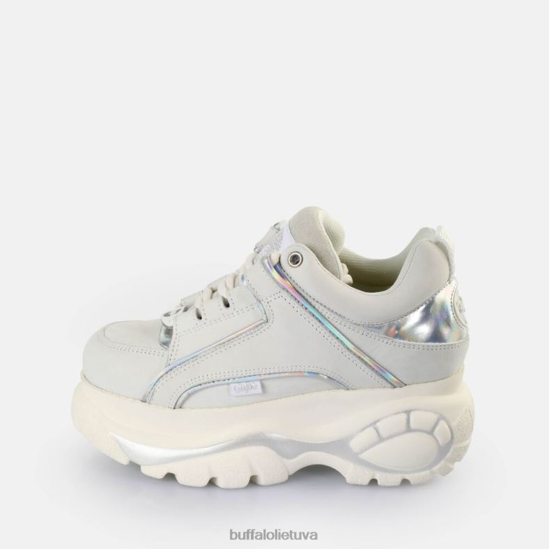 klasikiniai žemi sportbačiai Buffalo beveik baltas/sidabrinis4D4XB446 |sportbačiai