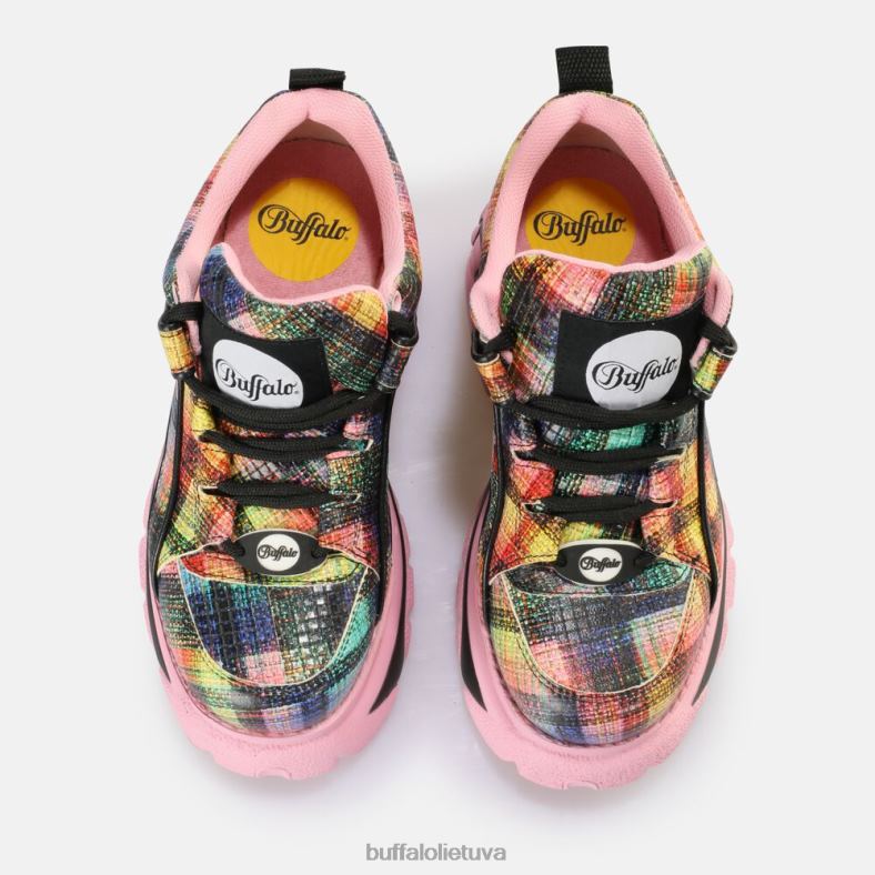 klasikiniai žemi sportbačiai Buffalo daugialypės rožinės spalvos4D4XB670 |sportbačiai
