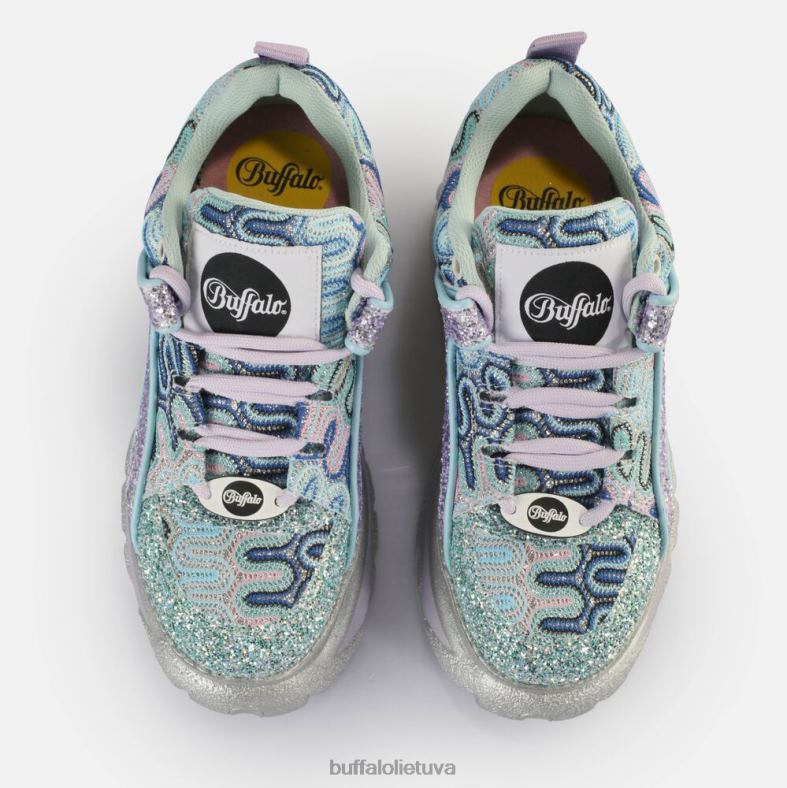 klasikiniai žemi sportbačiai Buffalo neoninis vanduo4D4XB119 |sportbačiai