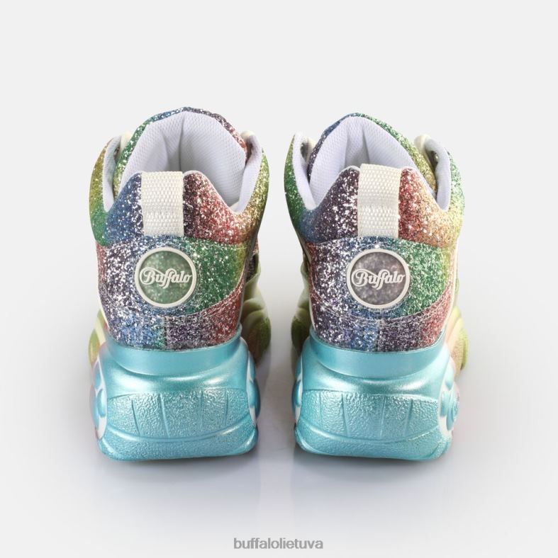 klasikiniai žemi sportbačiai Buffalo vaivorykštė4D4XB562 |sportbačiai
