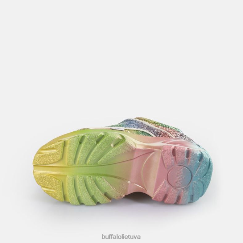klasikiniai žemi sportbačiai Buffalo vaivorykštė4D4XB562 |sportbačiai