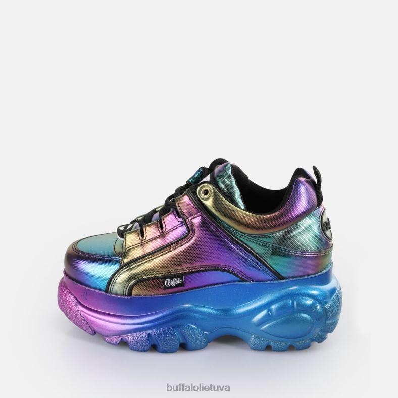 klasikiniai, žemi veganiški sportbačiai Buffalo undinė violetinė4D4XB135 |sportbačiai