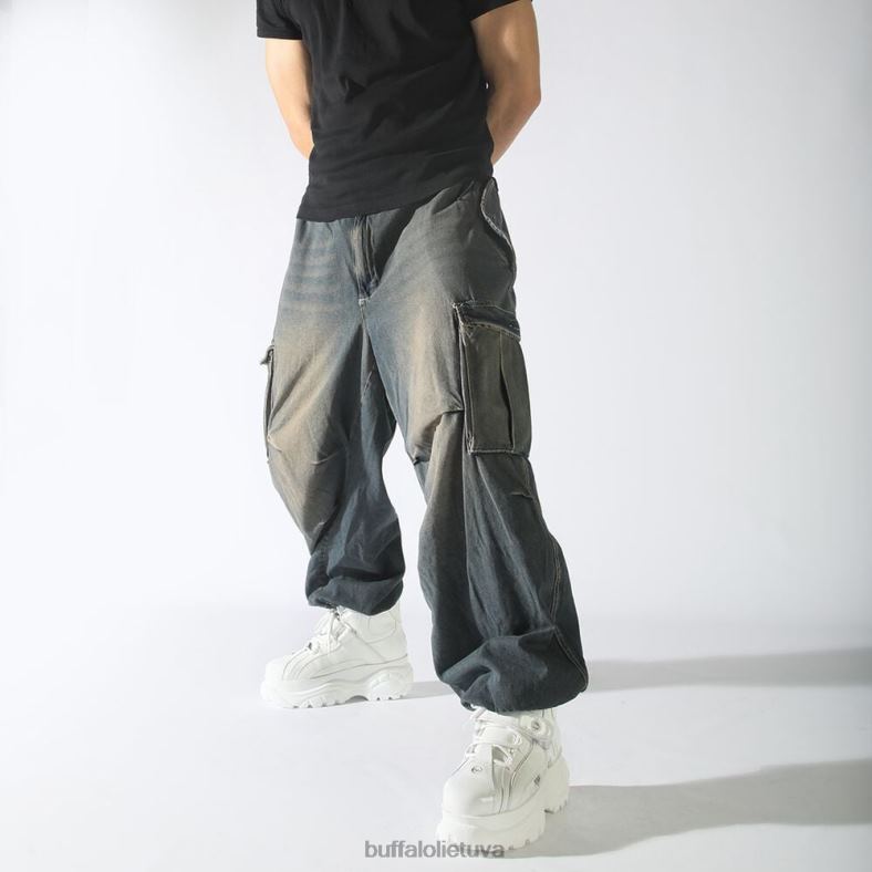 klasikiniai lakuotos odos sportbačiai Buffalo baltas4D4XB787 |sportbačiai