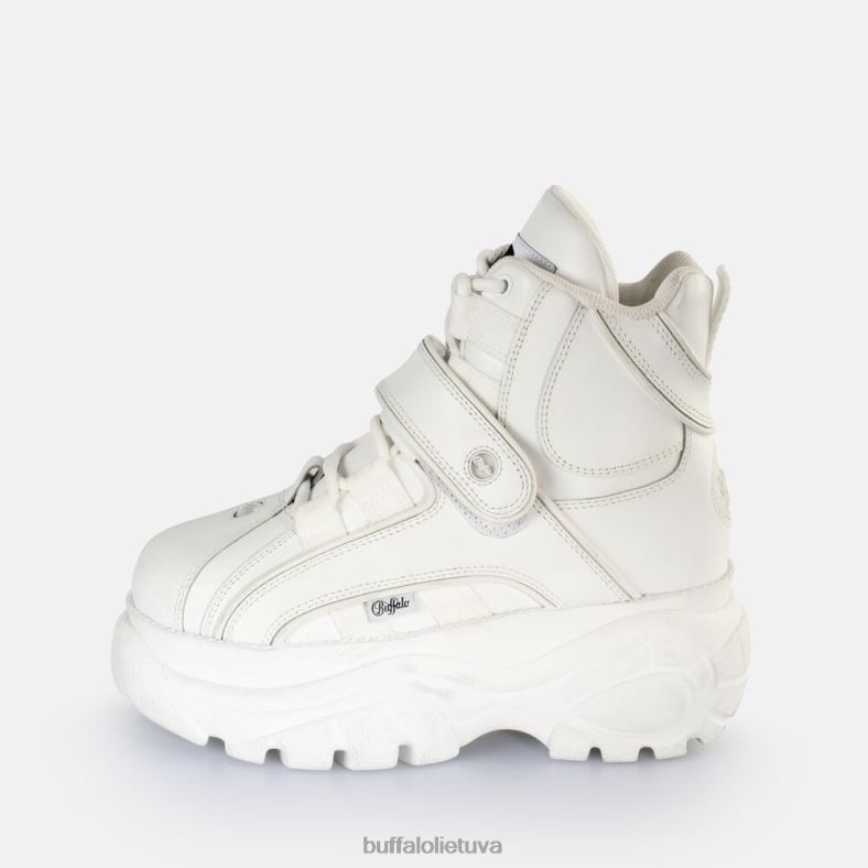 klasikiniai odiniai sportbačiai Buffalo baltas4D4XB134 |sportbačiai