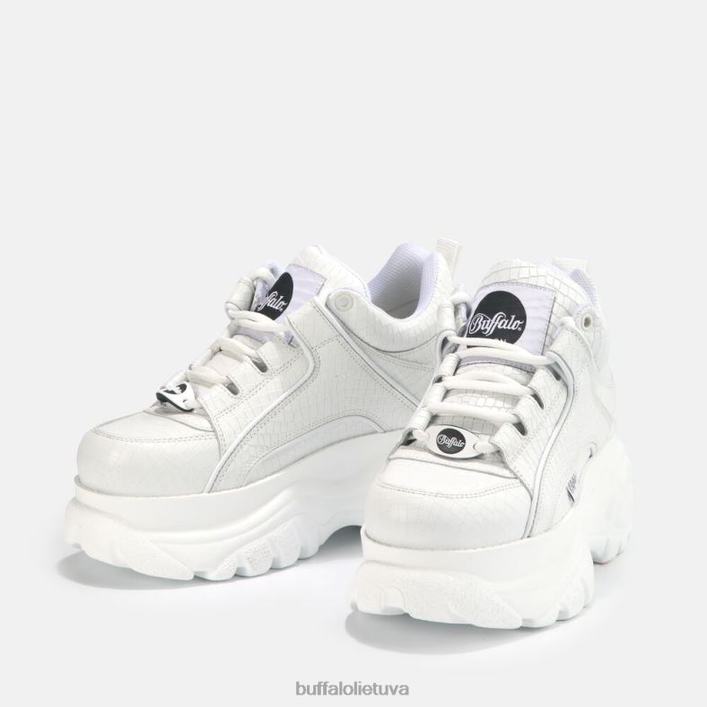 klasikiniai odiniai sportbačiai Buffalo baltas4D4XB743 |sportbačiai