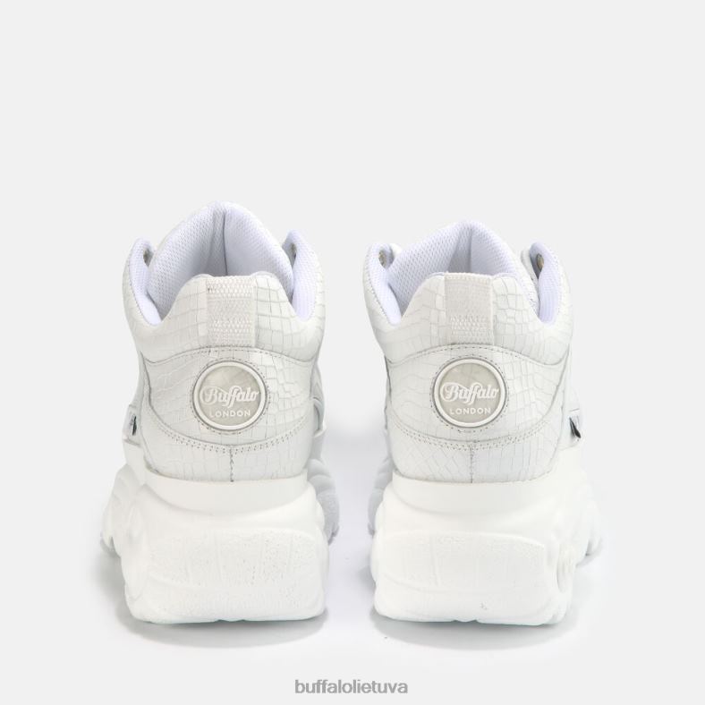klasikiniai odiniai sportbačiai Buffalo baltas4D4XB743 |sportbačiai