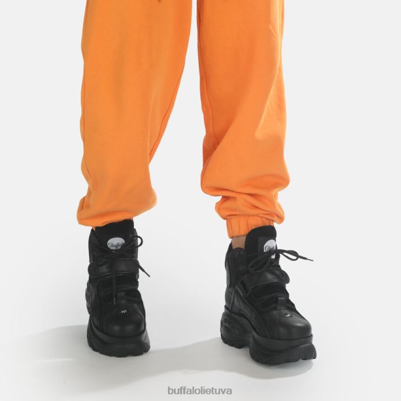 klasikiniai odiniai sportbačiai Buffalo juodas4D4XB382 |sportbačiai