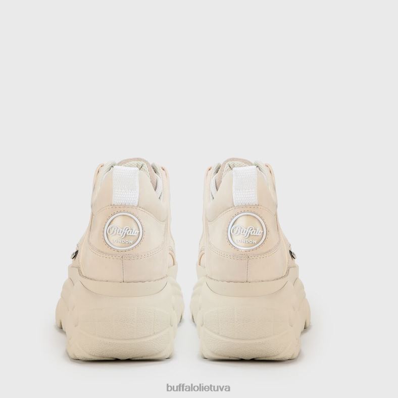 klasikiniai odiniai sportbačiai Buffalo kremas4D4XB316 |sportbačiai