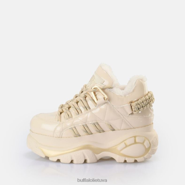 klasikiniai sportbačiai, žemi veganiški Buffalo kremas4D4XB701 |sportbačiai