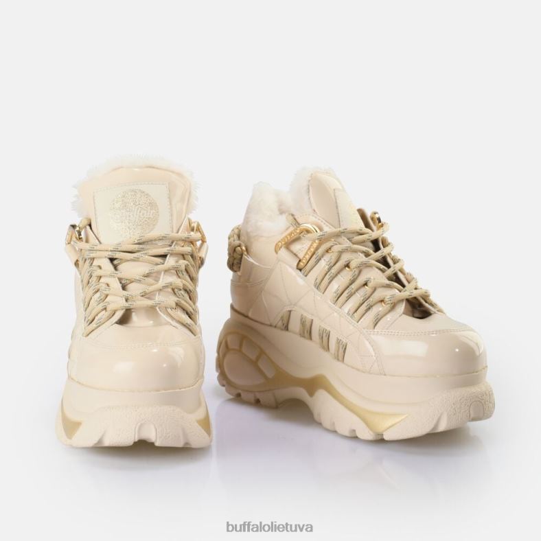 klasikiniai sportbačiai, žemi veganiški Buffalo kremas4D4XB701 |sportbačiai