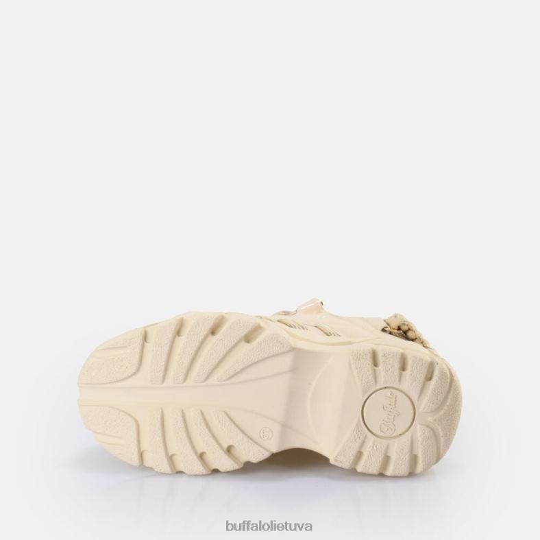 klasikiniai sportbačiai, žemi veganiški Buffalo kremas4D4XB701 |sportbačiai