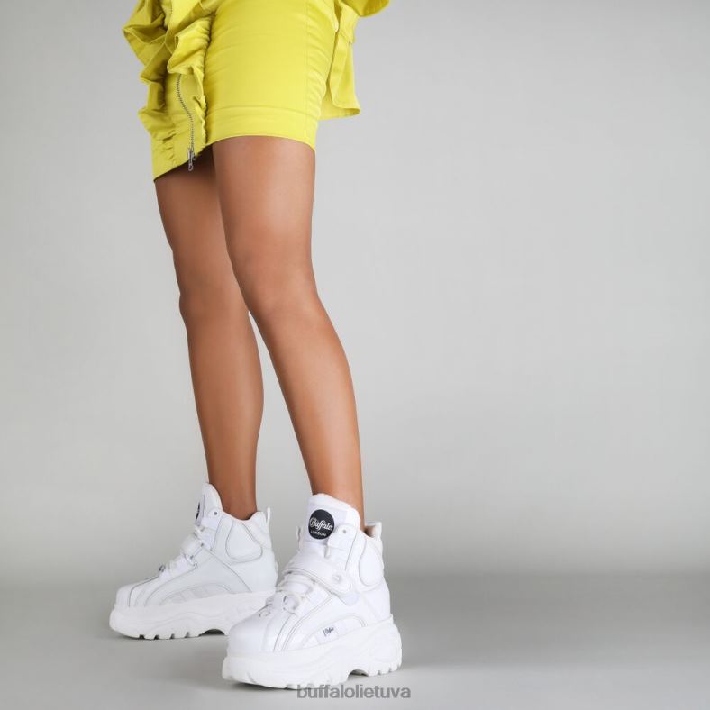 klasikinis aukštas patentas Buffalo blanc4D4XB679 |sportbačiai