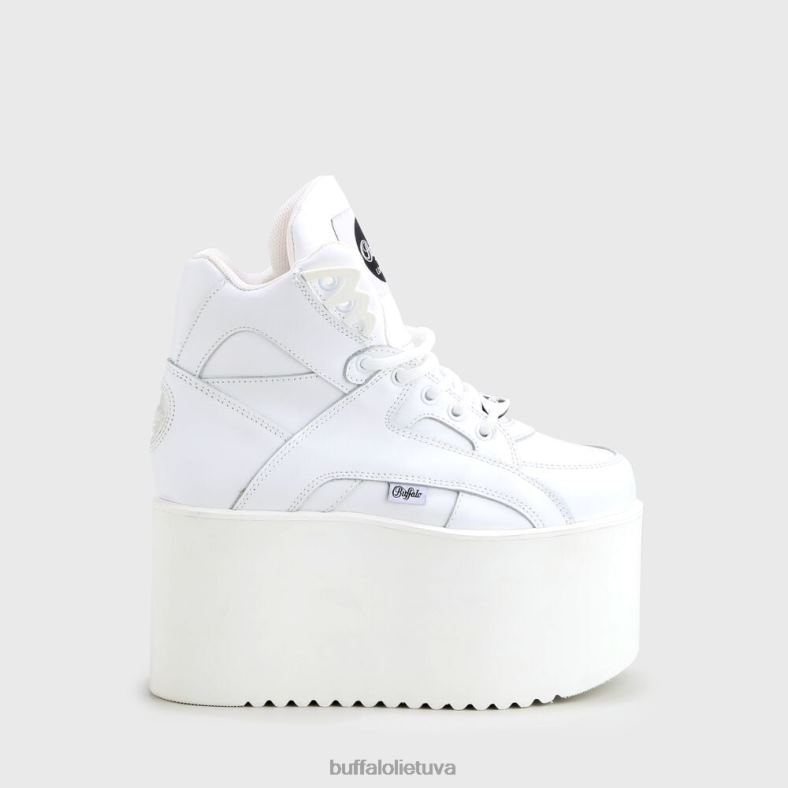 kylantys bokštai aukšti nappa oda Buffalo baltas4D4XB387 |sportbačiai