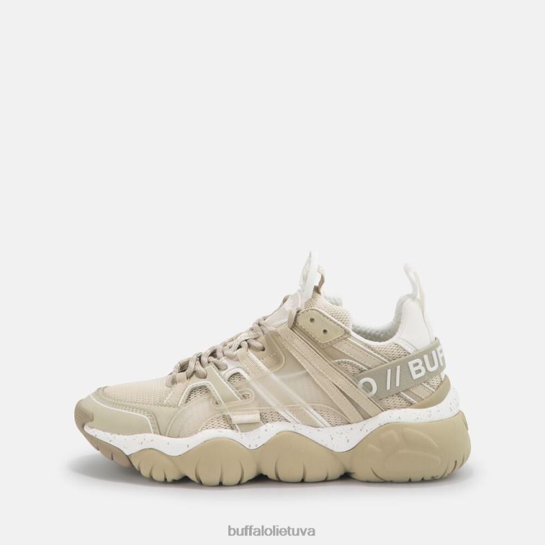 oarbis žygio sportbačiai žemi veganiški Buffalo kreminė/balta4D4XB410 |sportbačiai