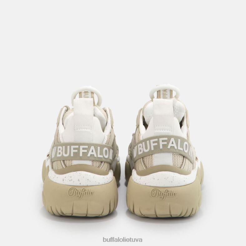 oarbis žygio sportbačiai žemi veganiški Buffalo kreminė/balta4D4XB410 |sportbačiai